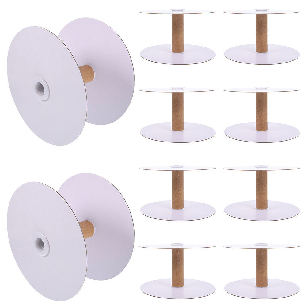 Embroidery Yarns - 12Pcs Paper Spool Wire Storage Spools