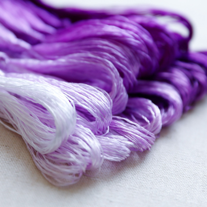 Embroidery Yarns - 20m Suzhou Embroidery Silk Thread 8