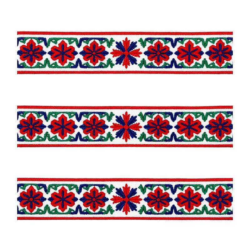 Embroidery Patch - Folk Embroidery Heat Transfer Vinyl HTV