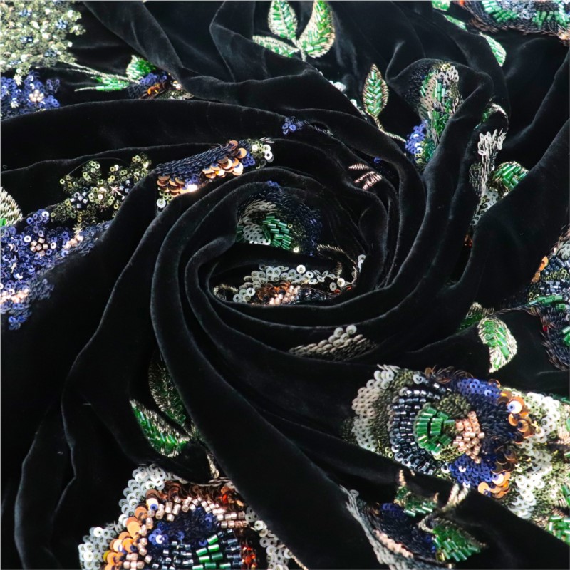 Embroidery Youtube - Three-dimensional flower silk bead tube embroidery