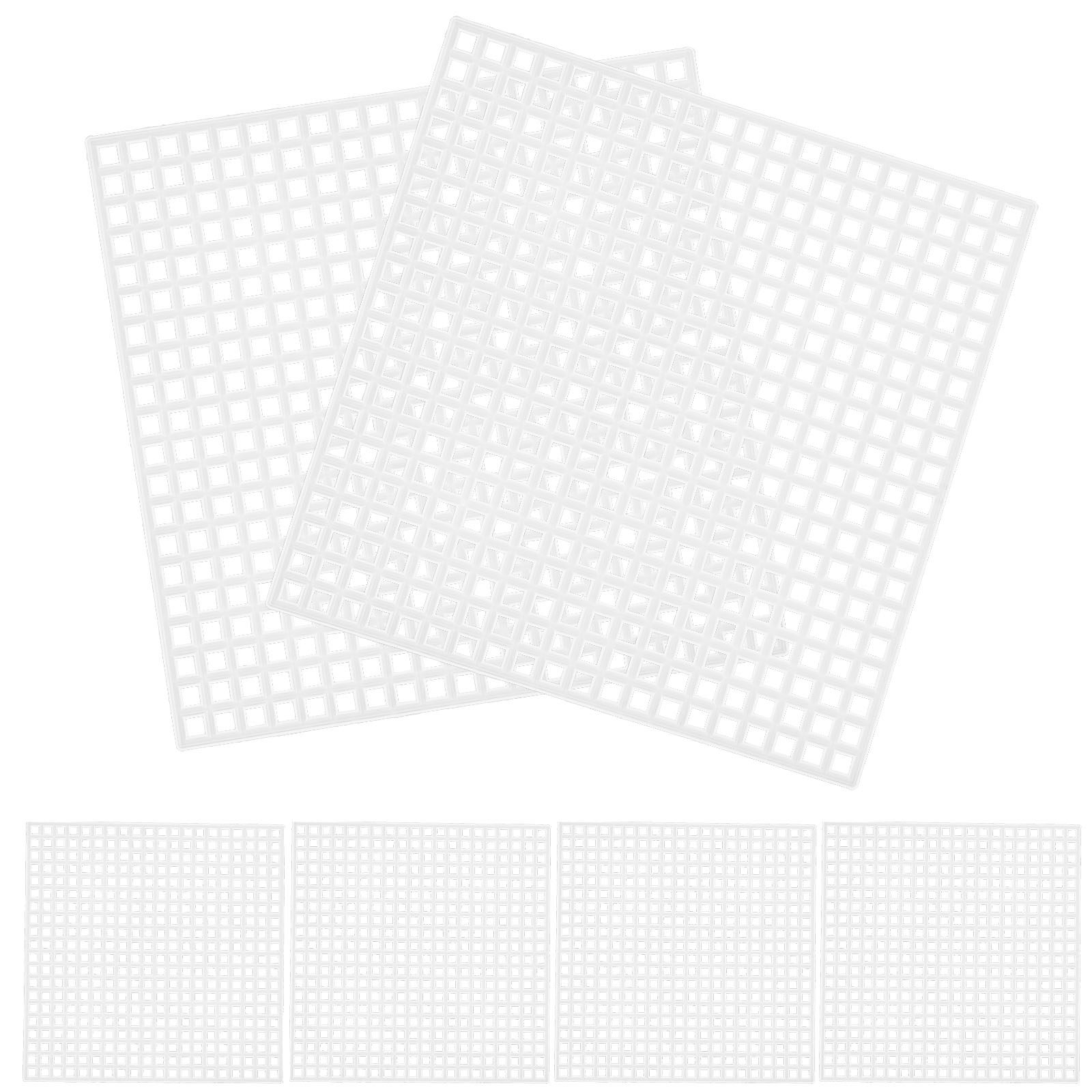 10Pcs Woven Plastic Mesh Sheet - đánh giá và giá Embroidery Bag