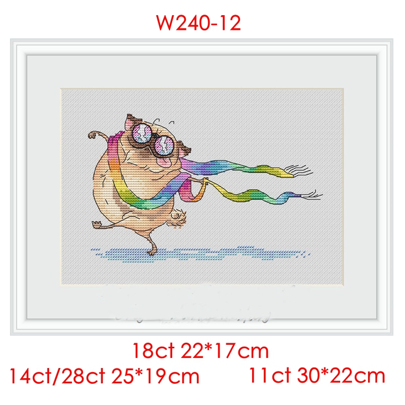 The cross-stitch kit for trail - đánh giá và giá Embroidery Running Stitch