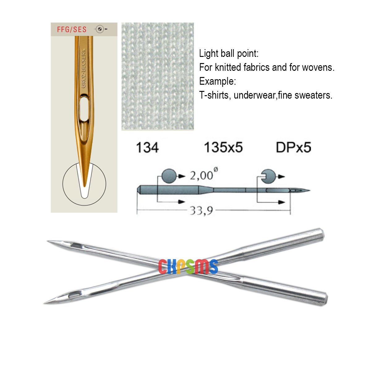# DPX5 100 Groz-Beckert 134R 1 - đánh giá và giá Embroidery Software