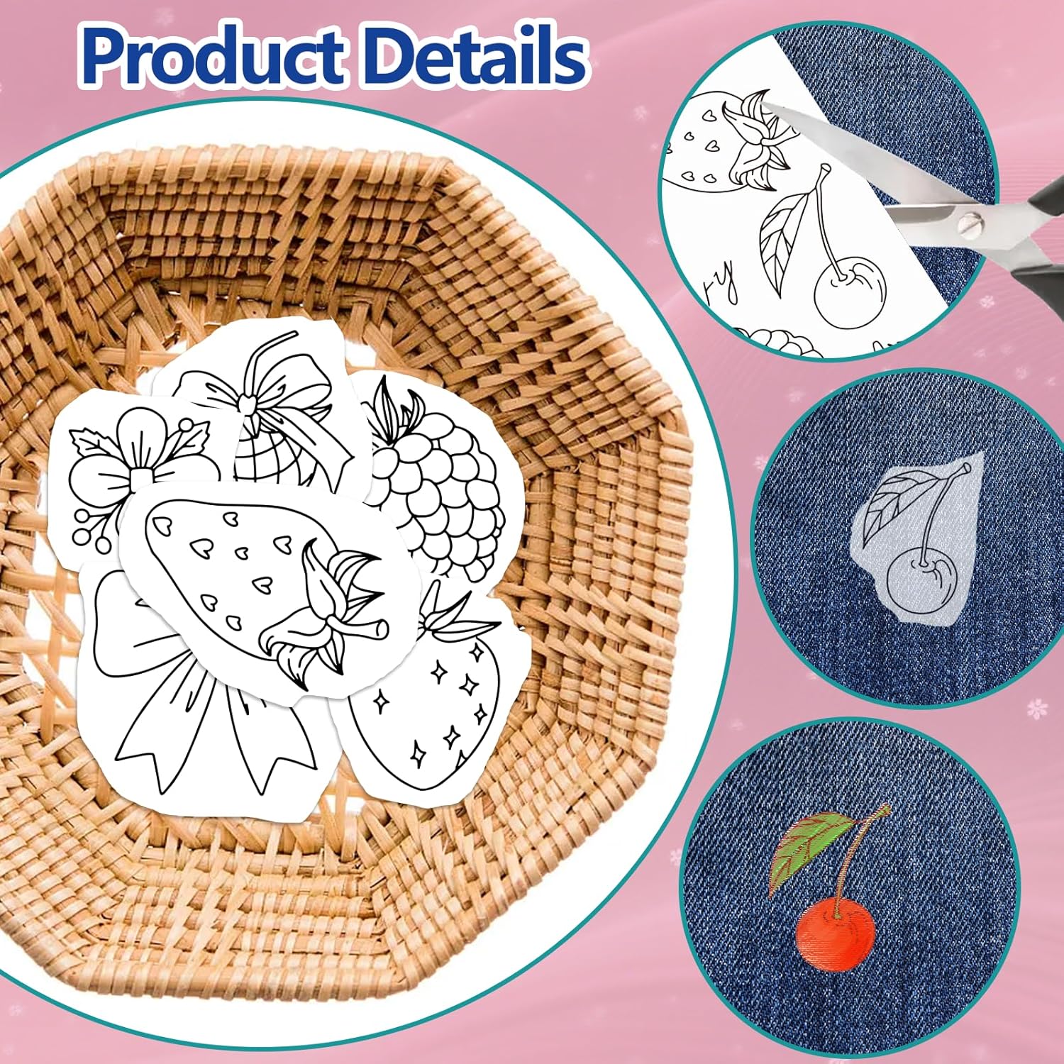 Pre-Printed Strawberry Stick a - đánh giá và giá Embroidery Software