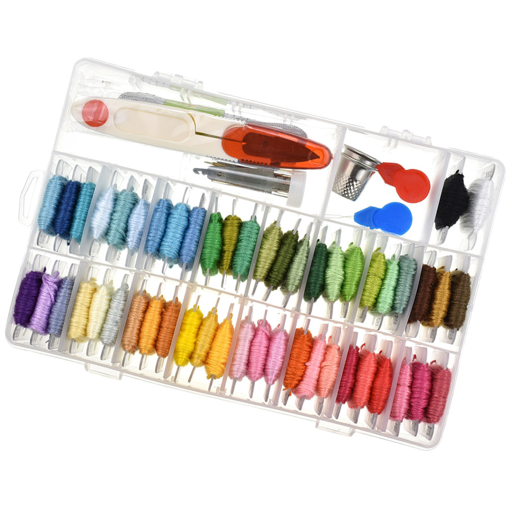 50 Assorted Embroidery Kit Sup - đánh giá và giá Embroidery Kit