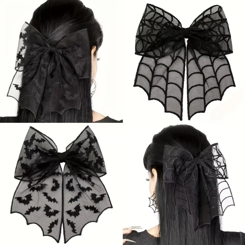 Lace Tulle Veil Hair Clips Bat - đánh giá và giá Embroidery Veil