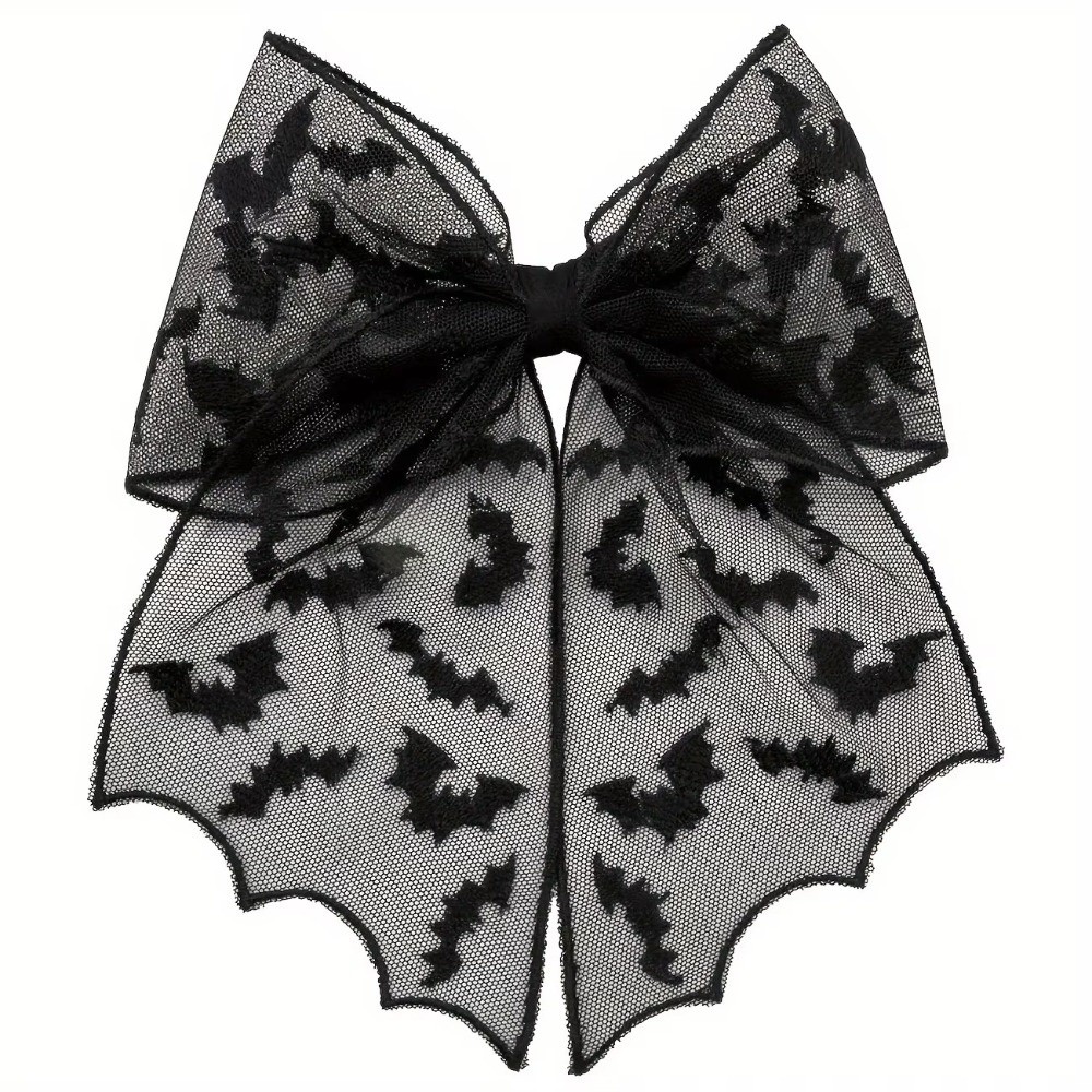 Lace Tulle Veil Hair Clips Bat - đánh giá và giá Embroidery Veil