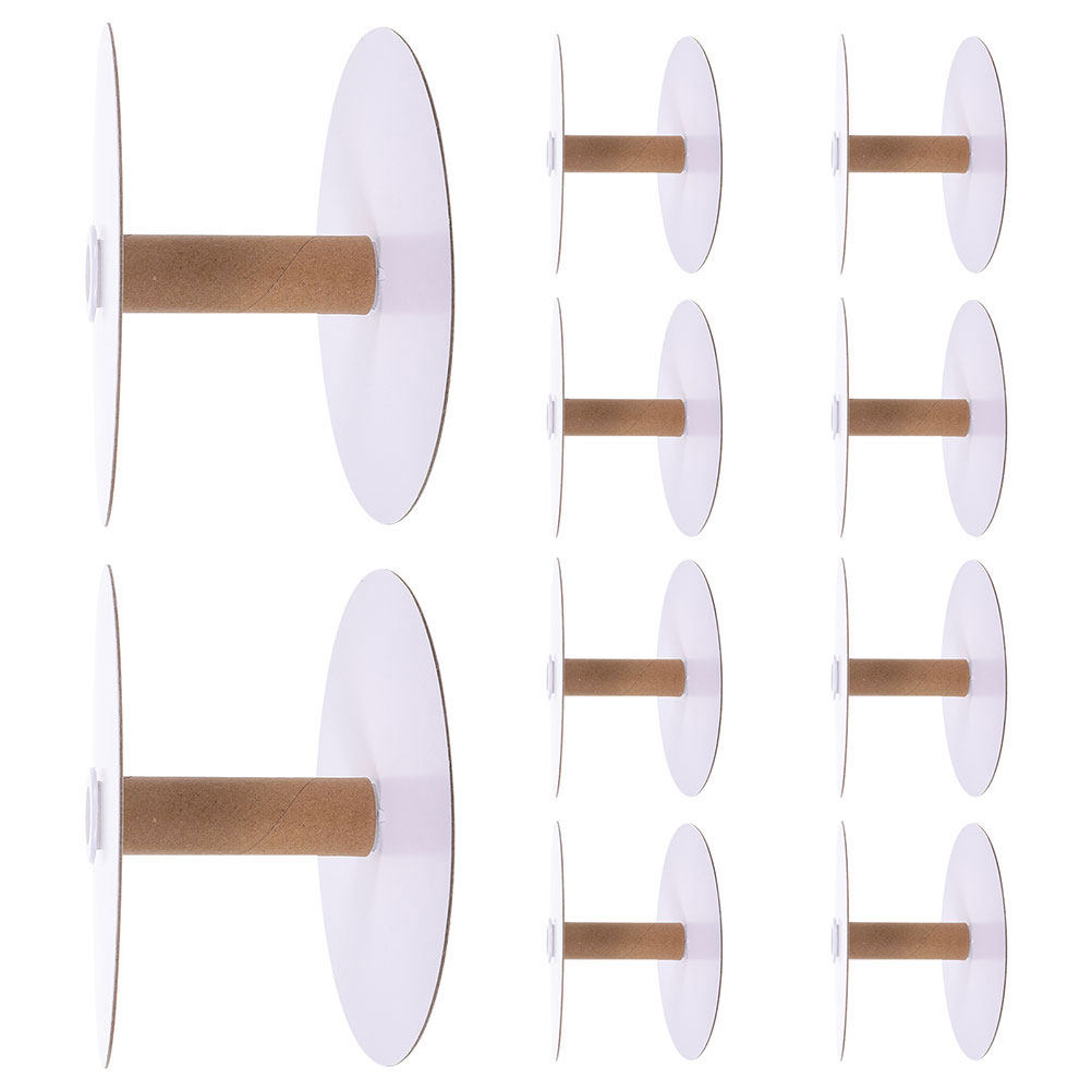 12Pcs Paper Spool Wire Storage - đánh giá và giá Embroidery Yarns
