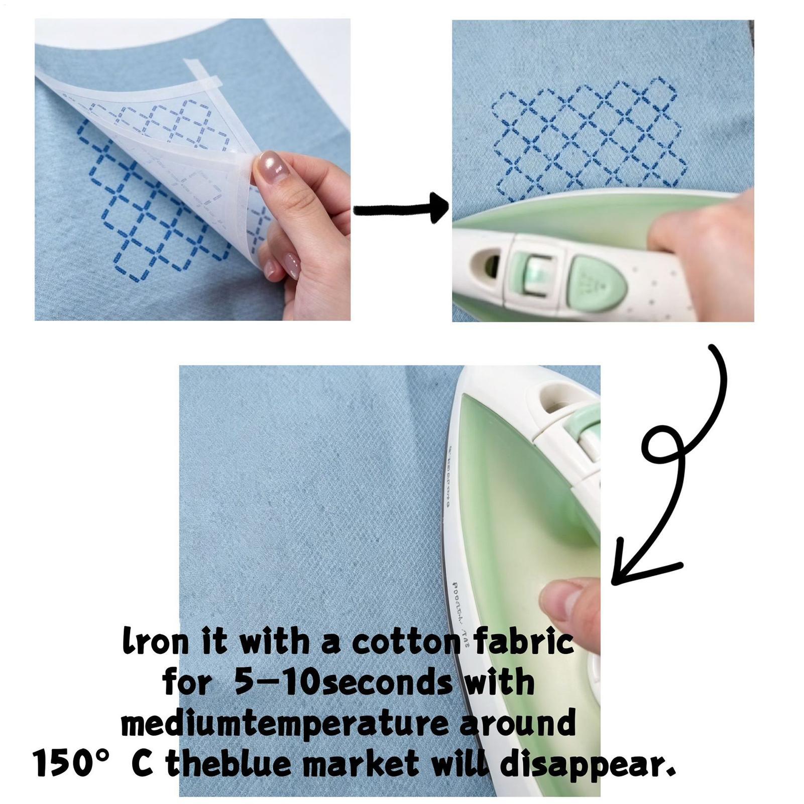 40g/can Heat Erasable Fabric C - đánh giá và giá Embroidery Kit