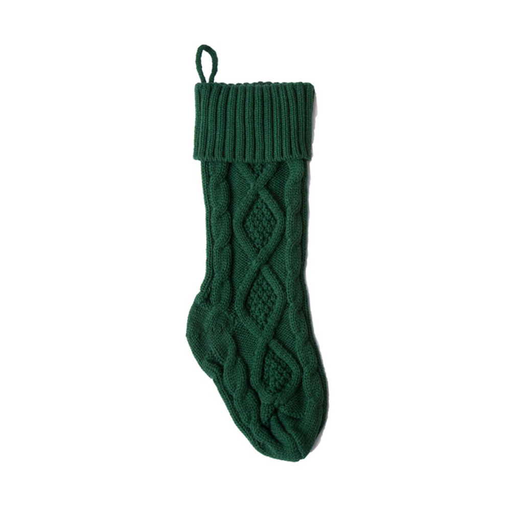 Knitted Christmas Stockings La - đánh giá và giá Embroidery Xmas Stocking