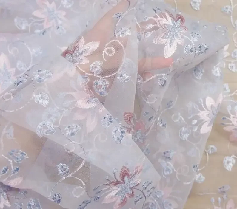 Exquisite flower embroidery La - đánh giá và giá Embroidery Veil