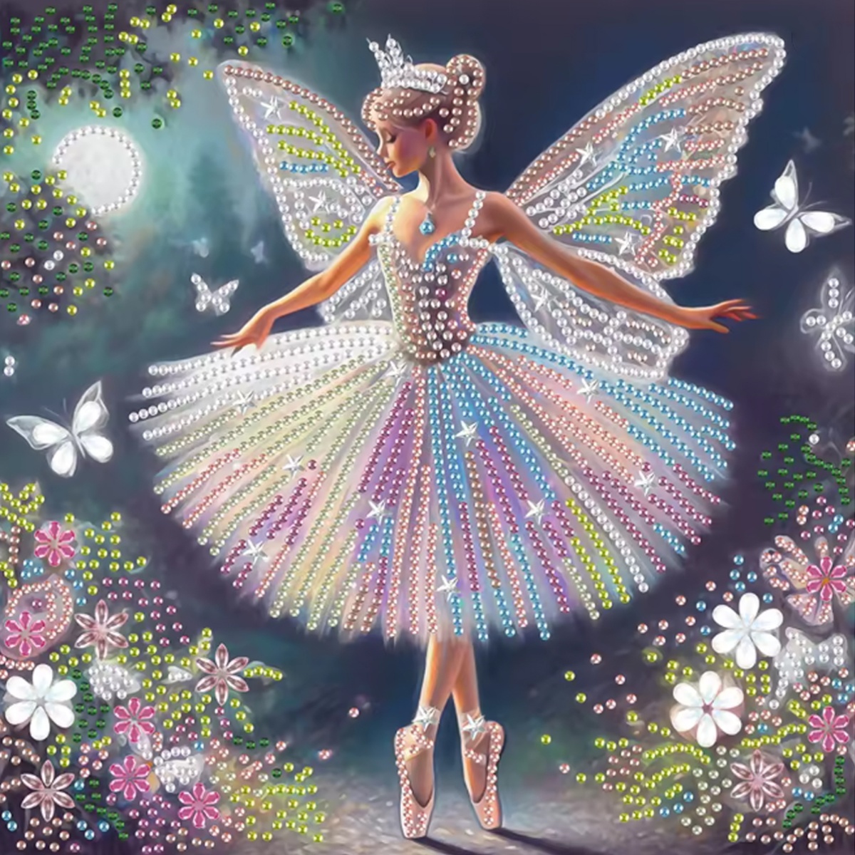 Butterfly Fairy Pattern Series - đánh giá và giá Embroidery Ideas