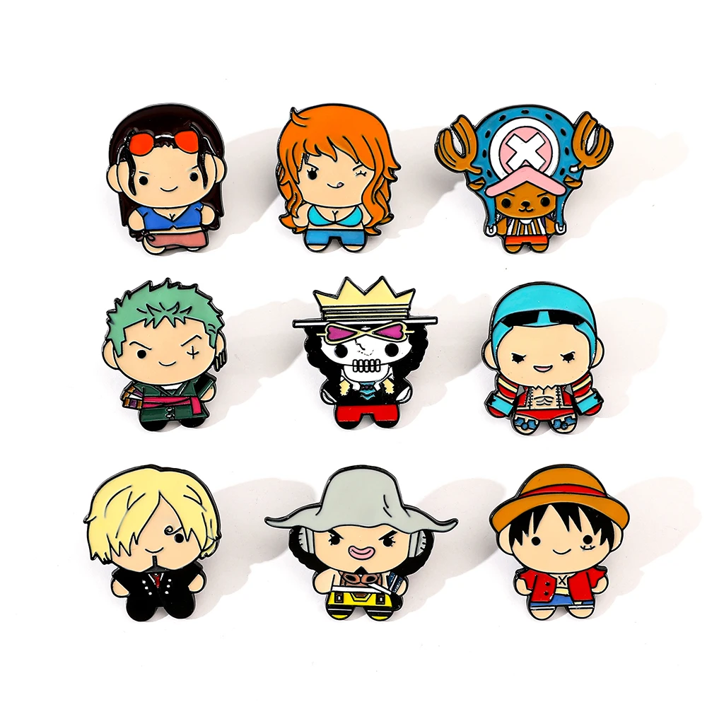 9 Pcs Creative Cartoon Brooch  - đánh giá và giá Embroidery Garment