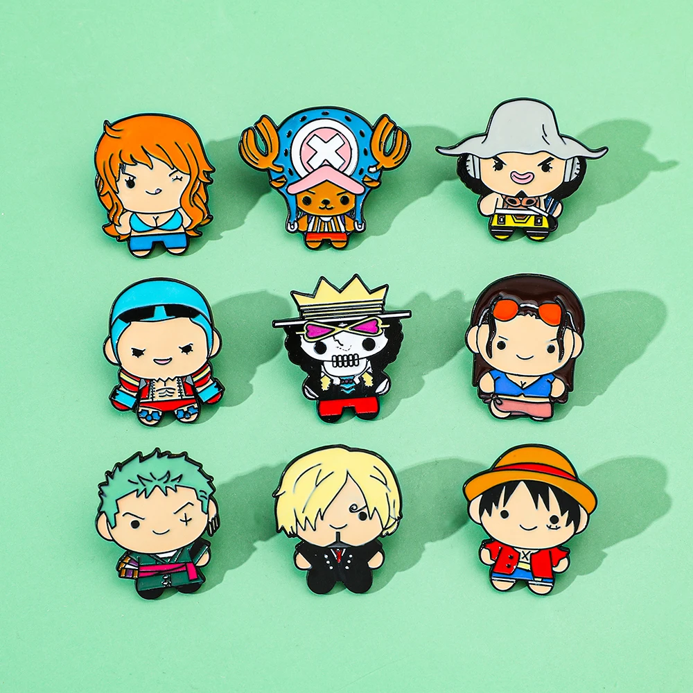 9 Pcs Creative Cartoon Brooch  - đánh giá và giá Embroidery Garment