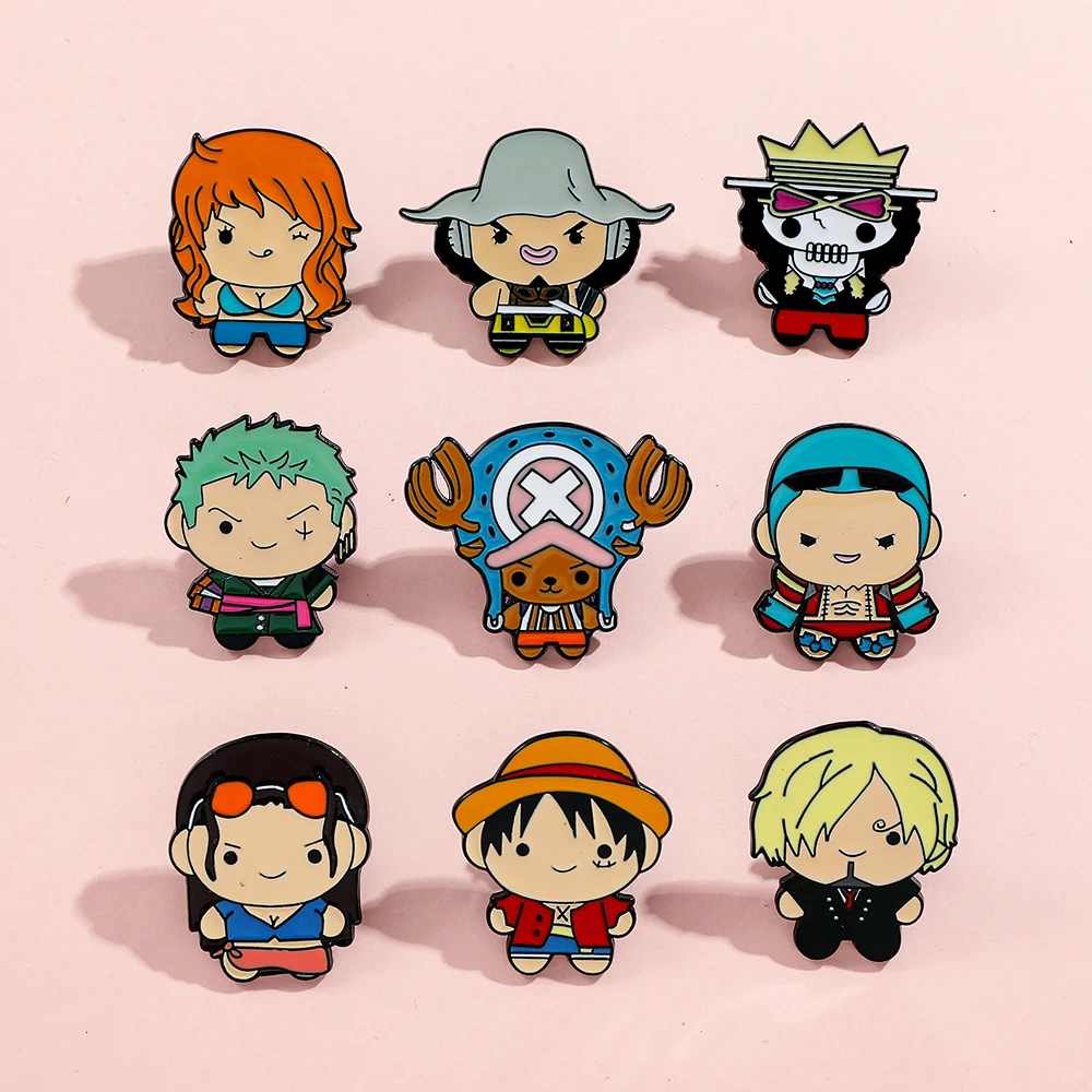 9 Pcs Creative Cartoon Brooch  - đánh giá và giá Embroidery Garment
