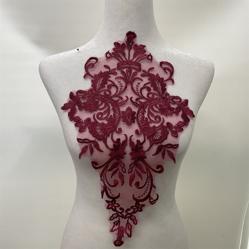 Multi Color Exquisite Embroide - đánh giá và giá Embroidery Veil