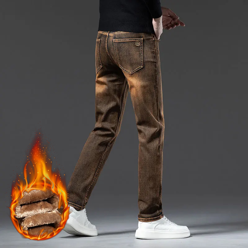 New Winter Men Fleece‑Lined Th - đánh giá và giá Embroidery Effect