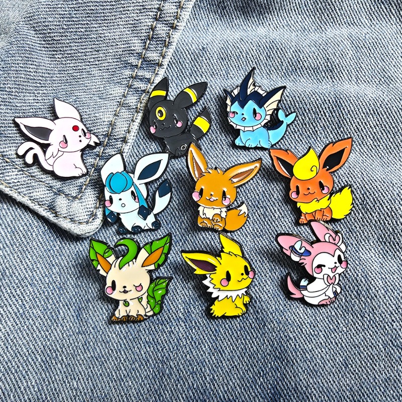 Hot 9 Pcs Anime Elf Brooch Set - đánh giá và giá Embroidery Garment