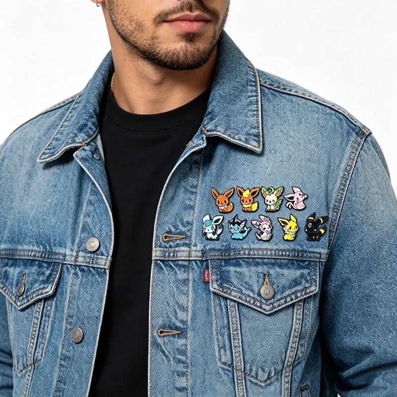 Hot 9 Pcs Anime Elf Brooch Set - đánh giá và giá Embroidery Garment