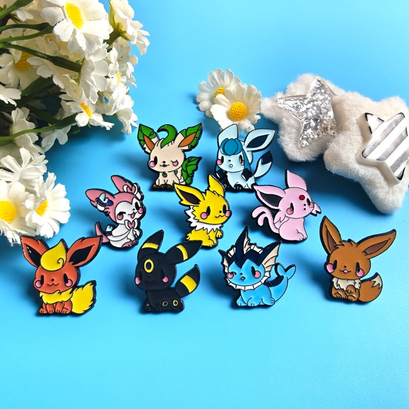 Hot 9 Pcs Anime Elf Brooch Set - đánh giá và giá Embroidery Garment