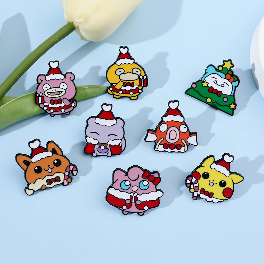 8 Pcs Christmas Slowpoke Brooc - đánh giá và giá Embroidery Garment
