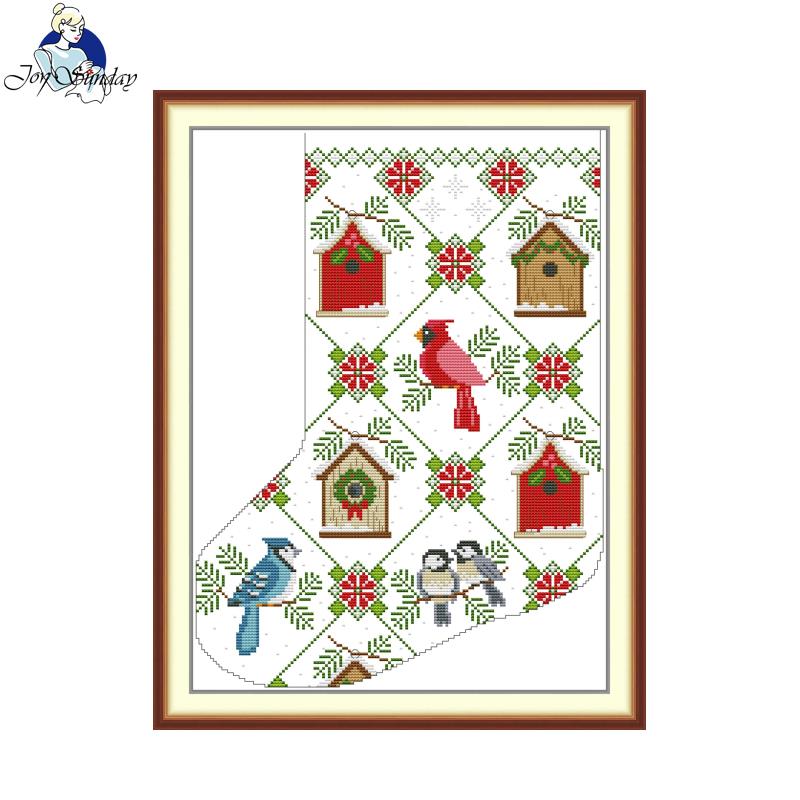 Joy Sunday Wholesale Cross Sti - đánh giá và giá Embroidery Xmas Stocking