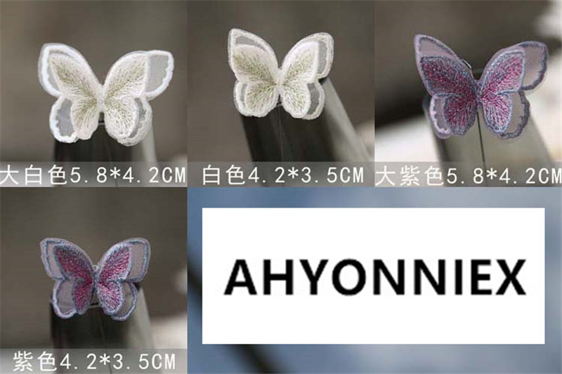 AHYONNIEX 10 Chiếc Hai Lớp Vải - đánh giá và giá Embroidery Veil
