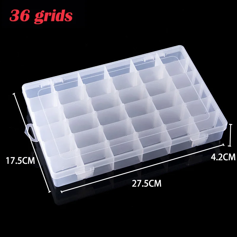 6/24/36 Grids Plastic Storage  - đánh giá và giá Embroidery Software