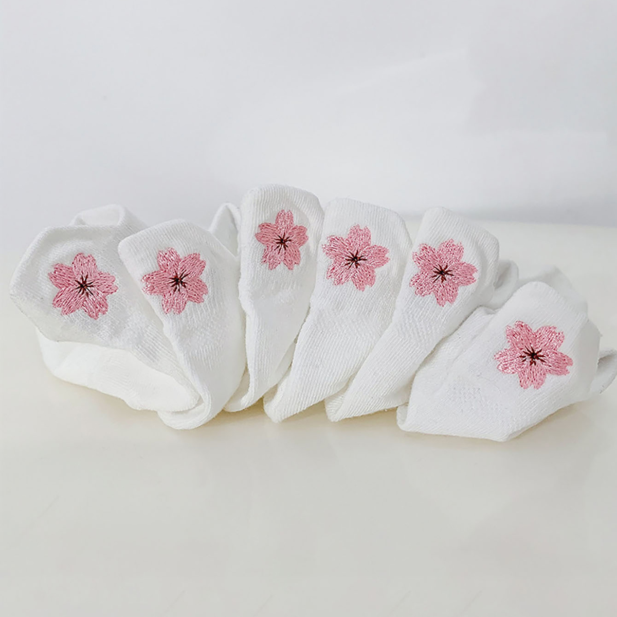 6 pairs of white Ankle Socks w - đánh giá và giá Embroidery Moisturizer