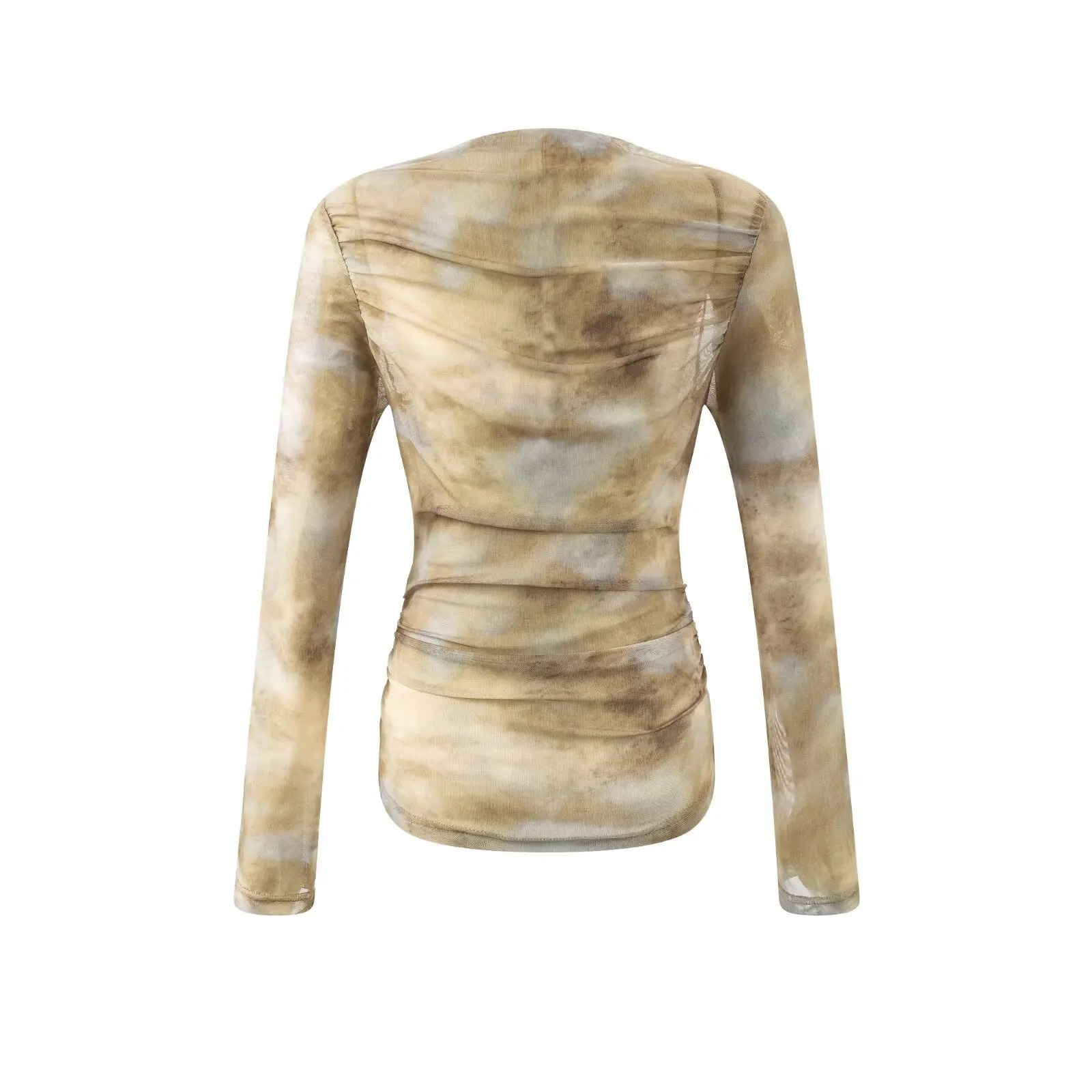 2025 Sexy Tie-Dye Print Ruched - đánh giá và giá Embroidery A