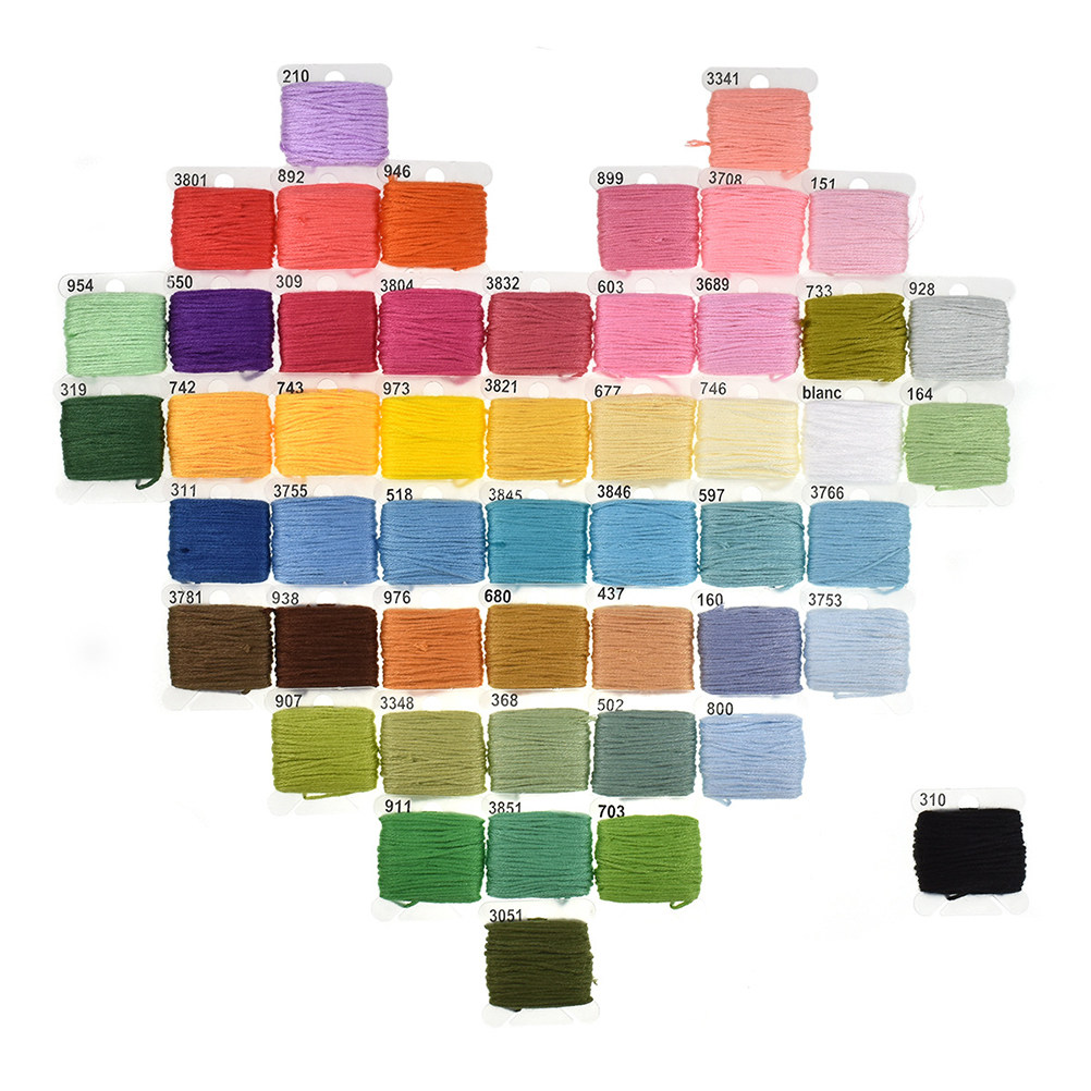 50 Assorted Embroidery Kit wit - đánh giá và giá Embroidery Kit