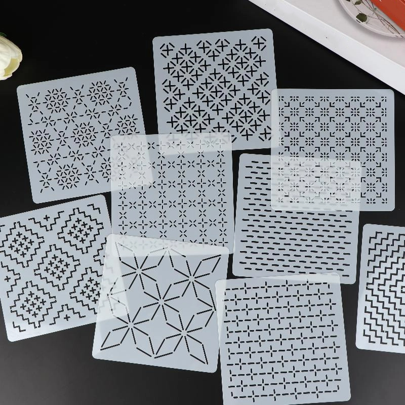 [J]9/32Pcs Sashiko Embroidery  - đánh giá và giá Embroidery Gift