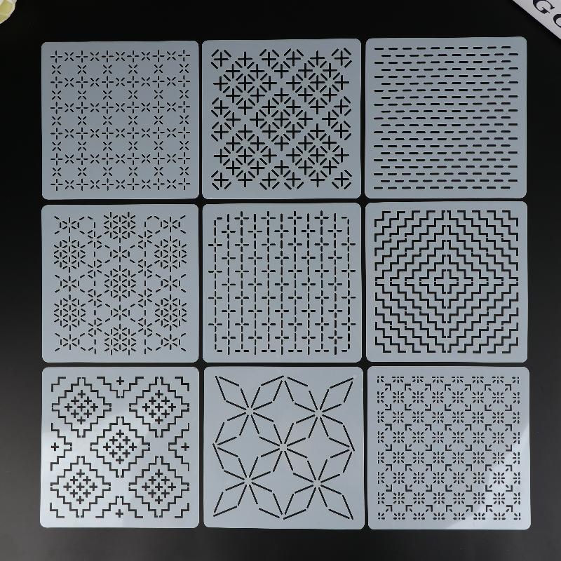 9/32Pcs Sashiko Embroidery Tem - đánh giá và giá Embroidery Gift