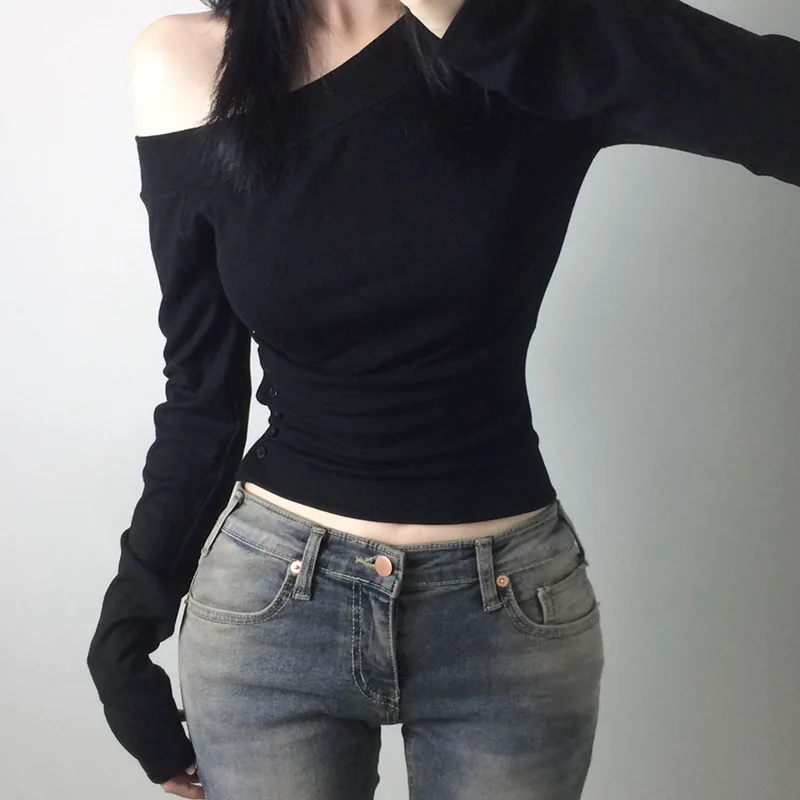 Y2K Vintage Pleated Button T-S - đánh giá và giá Embroidery A