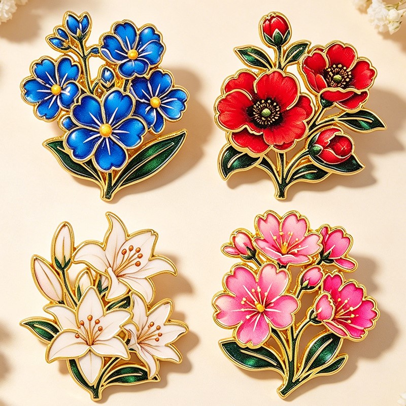 Cute Vintage Colorful Floral E - đánh giá và giá Embroidery Garment