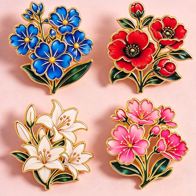 Cute Vintage Colorful Floral E - đánh giá và giá Embroidery Garment