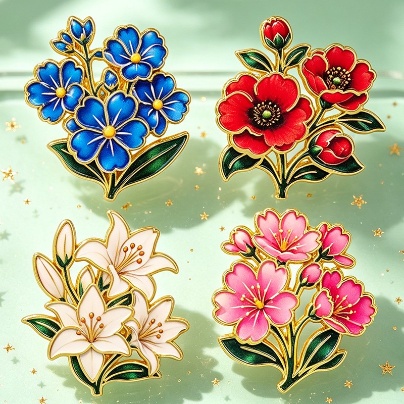 Cute Vintage Colorful Floral E - đánh giá và giá Embroidery Garment