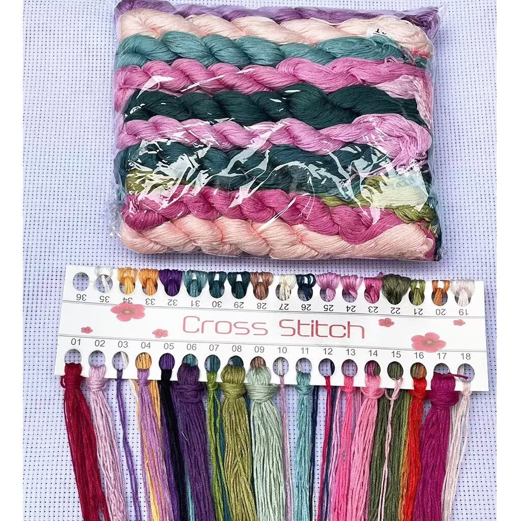 9ct 180X75CM Peony Mountains E - đánh giá và giá Embroidery Kit