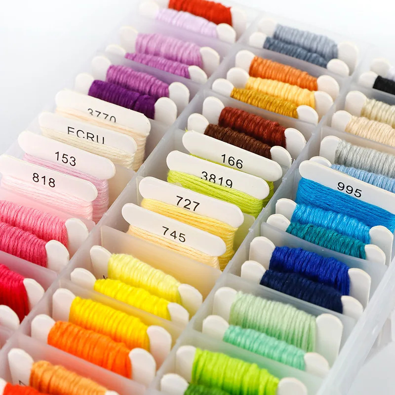 100% Cotton Embroidery Thread  - đánh giá và giá Embroidery Kit