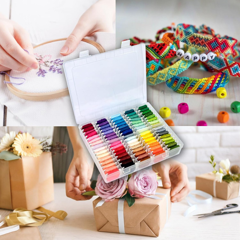 100% Cotton Embroidery Thread  - đánh giá và giá Embroidery Kit