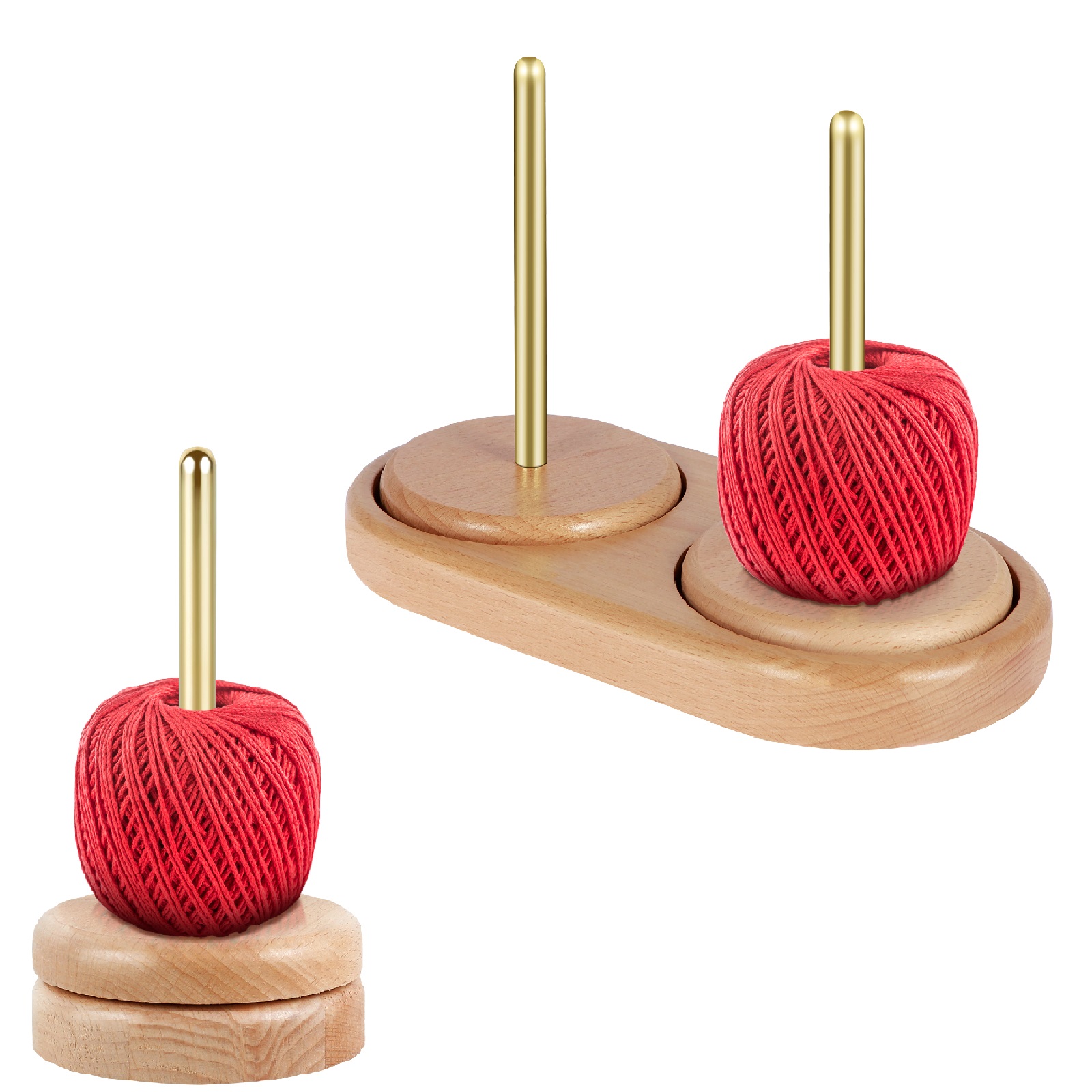 Yarn Ball Holder Rotatable Woo - đánh giá và giá Embroidery Yarns