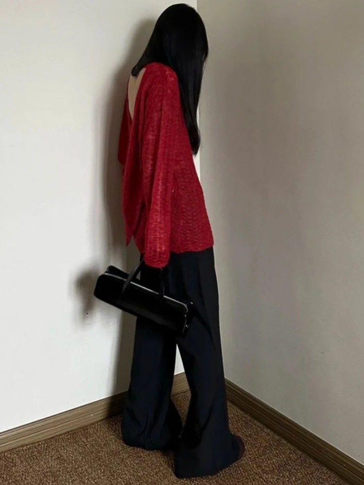 Y2K See-Through Knitted Women' - đánh giá và giá Embroidery A