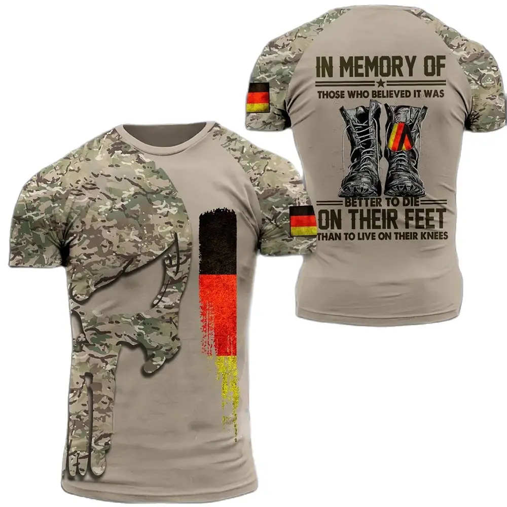 Germany National Flag Camoufla - đánh giá và giá Embroidery World